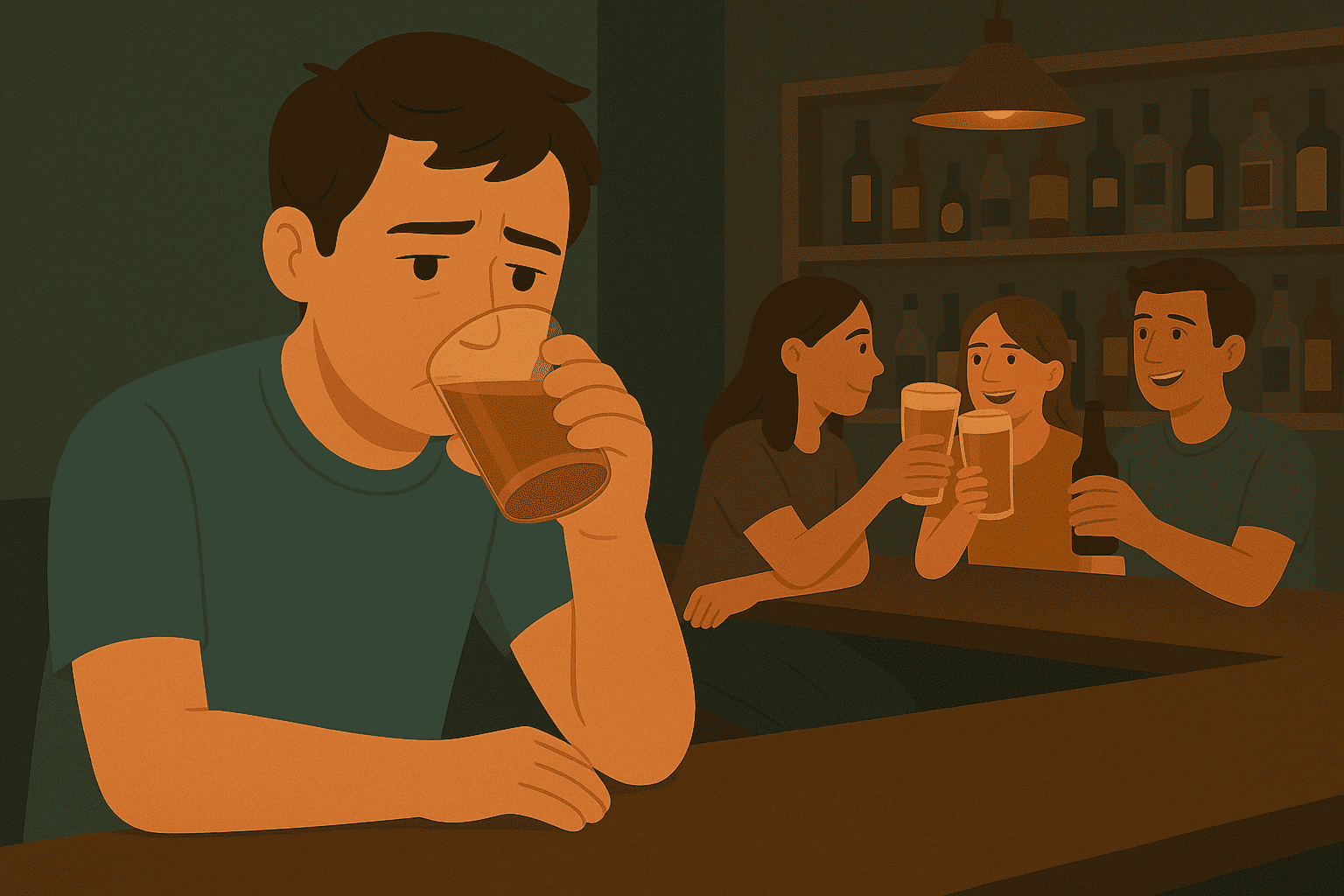 Adicción al alcohol: señales, contexto y consecuencias